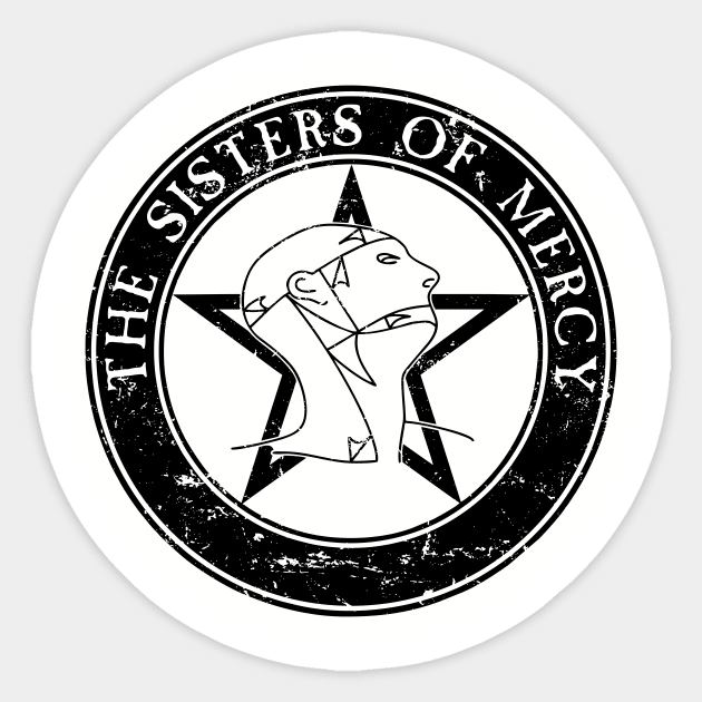 Sisters Of Mercy Sticker by Nano art